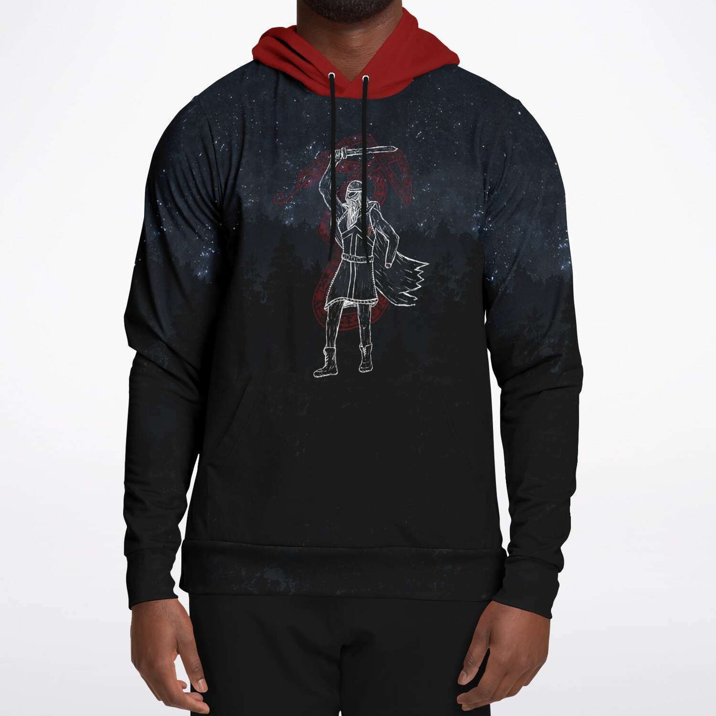 Norse God Tyr, Viking Hoodie