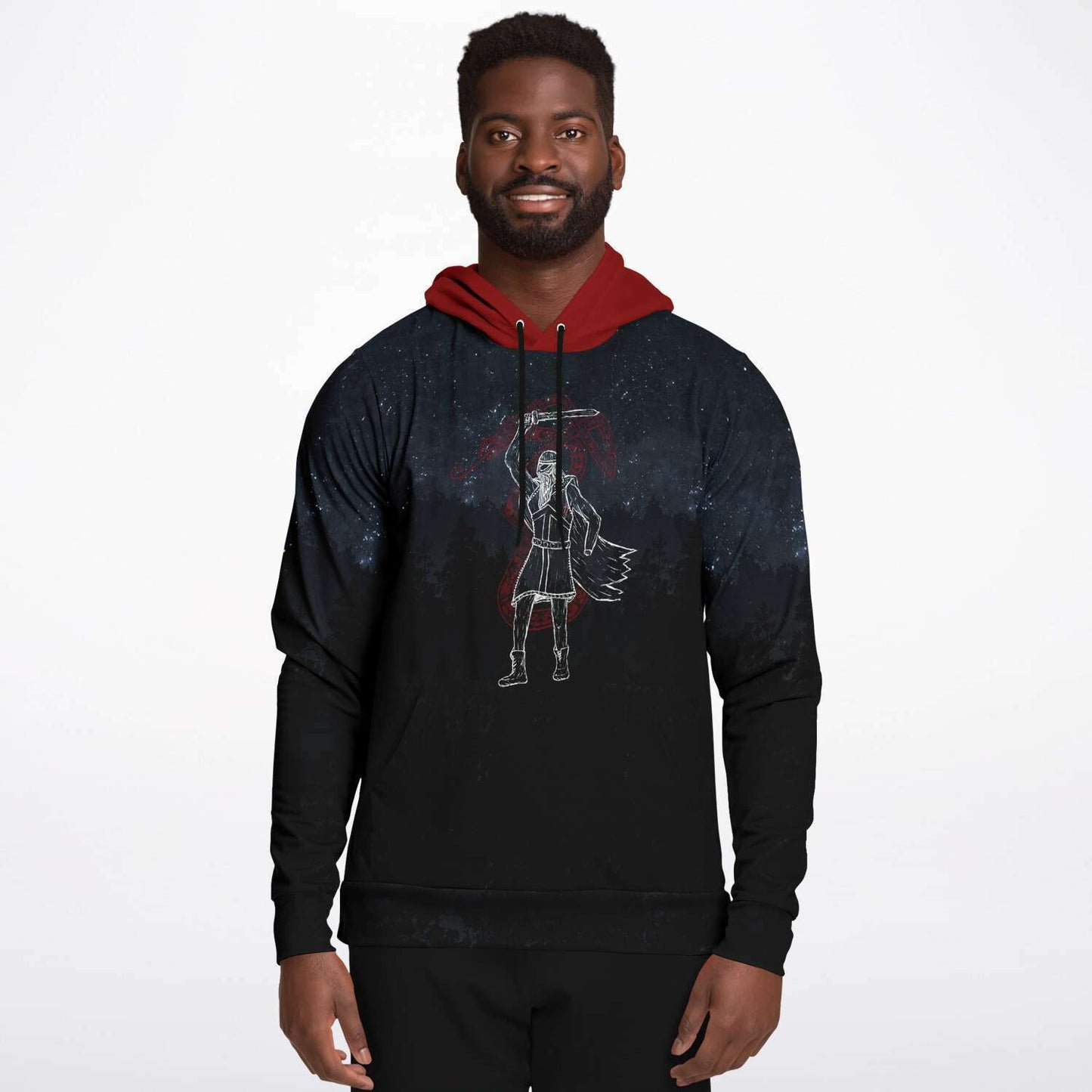 Norse God Tyr, Viking Hoodie