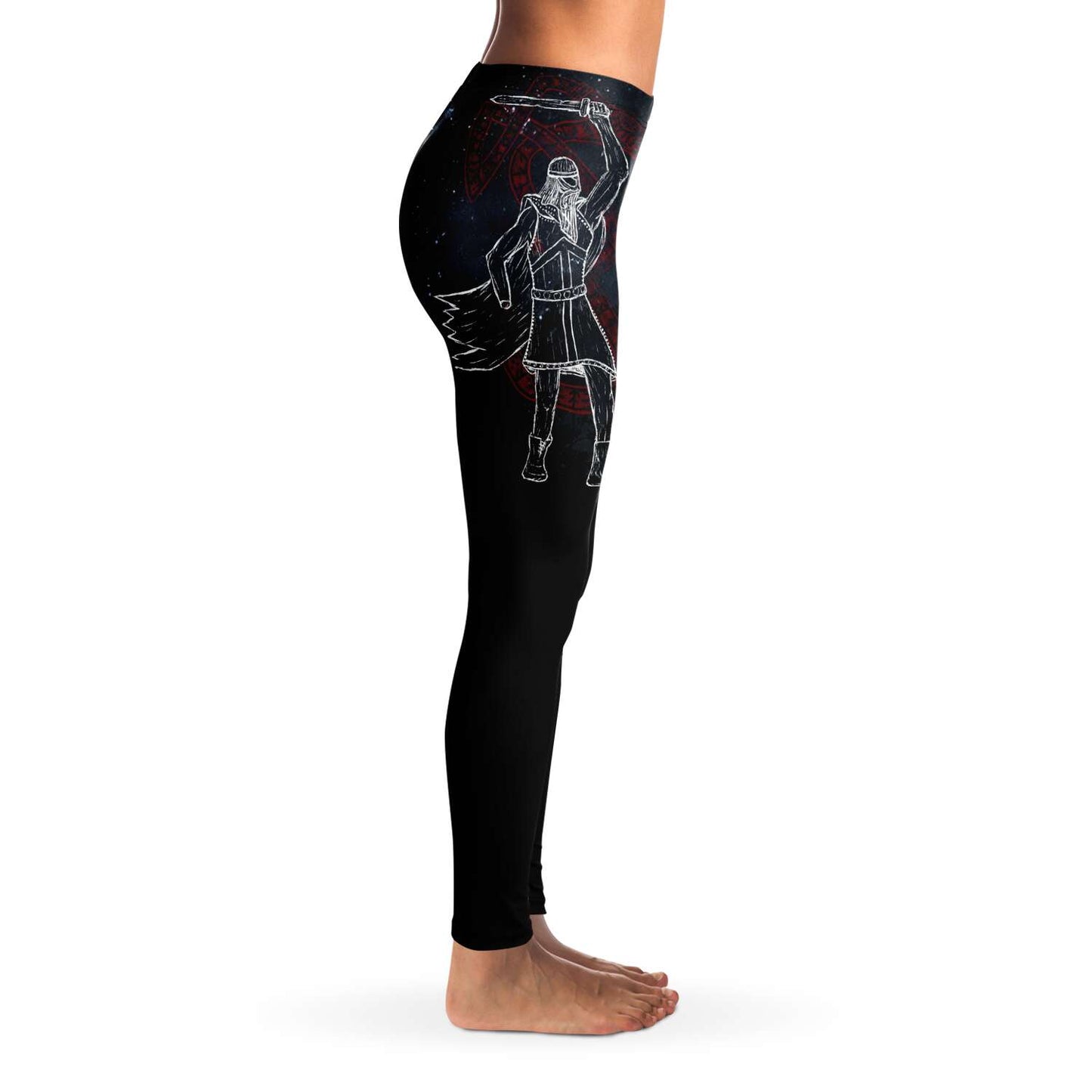Norse God Tyr, Viking Leggings for Shieldmaidens