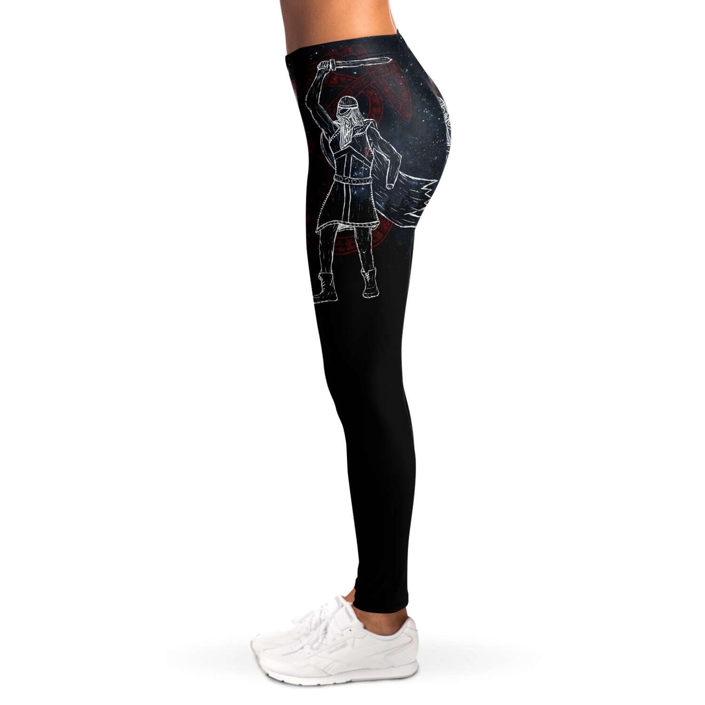 Norse God Tyr, Viking Leggings for Shieldmaidens