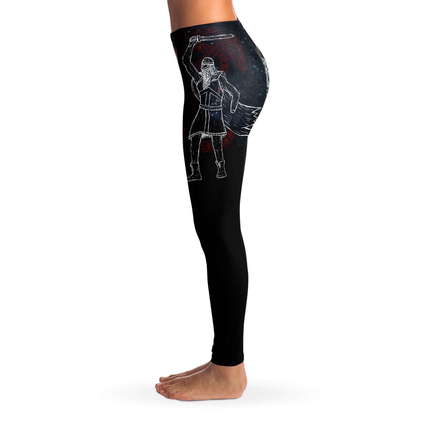 Norse God Tyr, Viking Leggings for Shieldmaidens