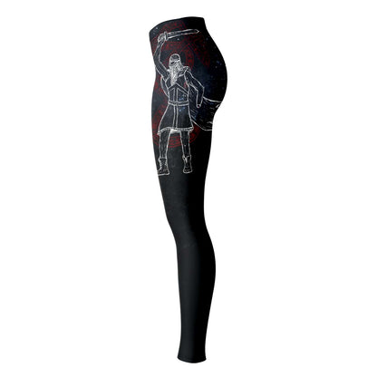 Norse God Tyr, Viking Leggings for Shieldmaidens