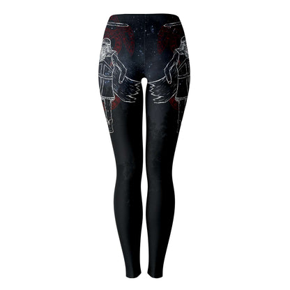 Norse God Tyr, Viking Leggings for Shieldmaidens