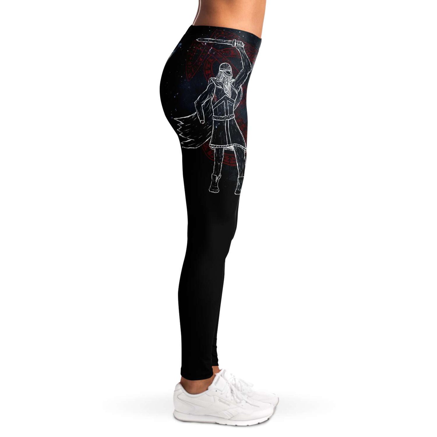Norse God Tyr, Viking Leggings for Shieldmaidens
