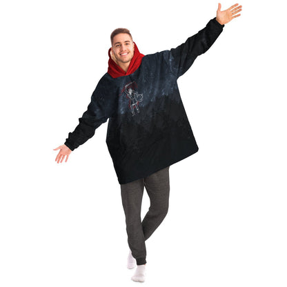 Norse God Tyr, Viking Snug, Hygge Hoodie