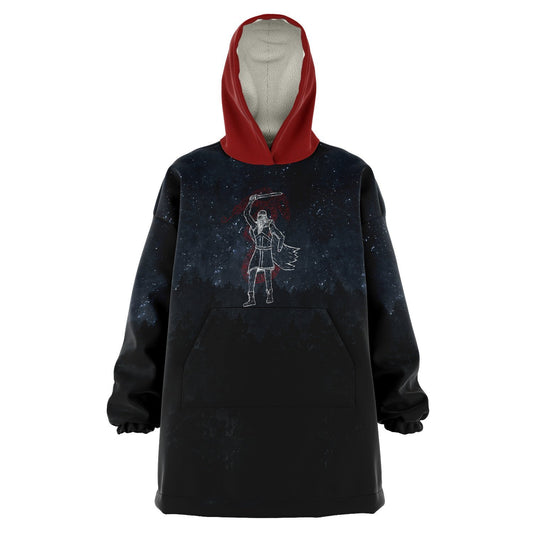 Norse God Tyr, Viking Snug, Hygge Hoodie