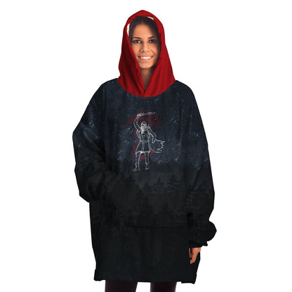 Norse God Tyr, Viking Snug, Hygge Hoodie