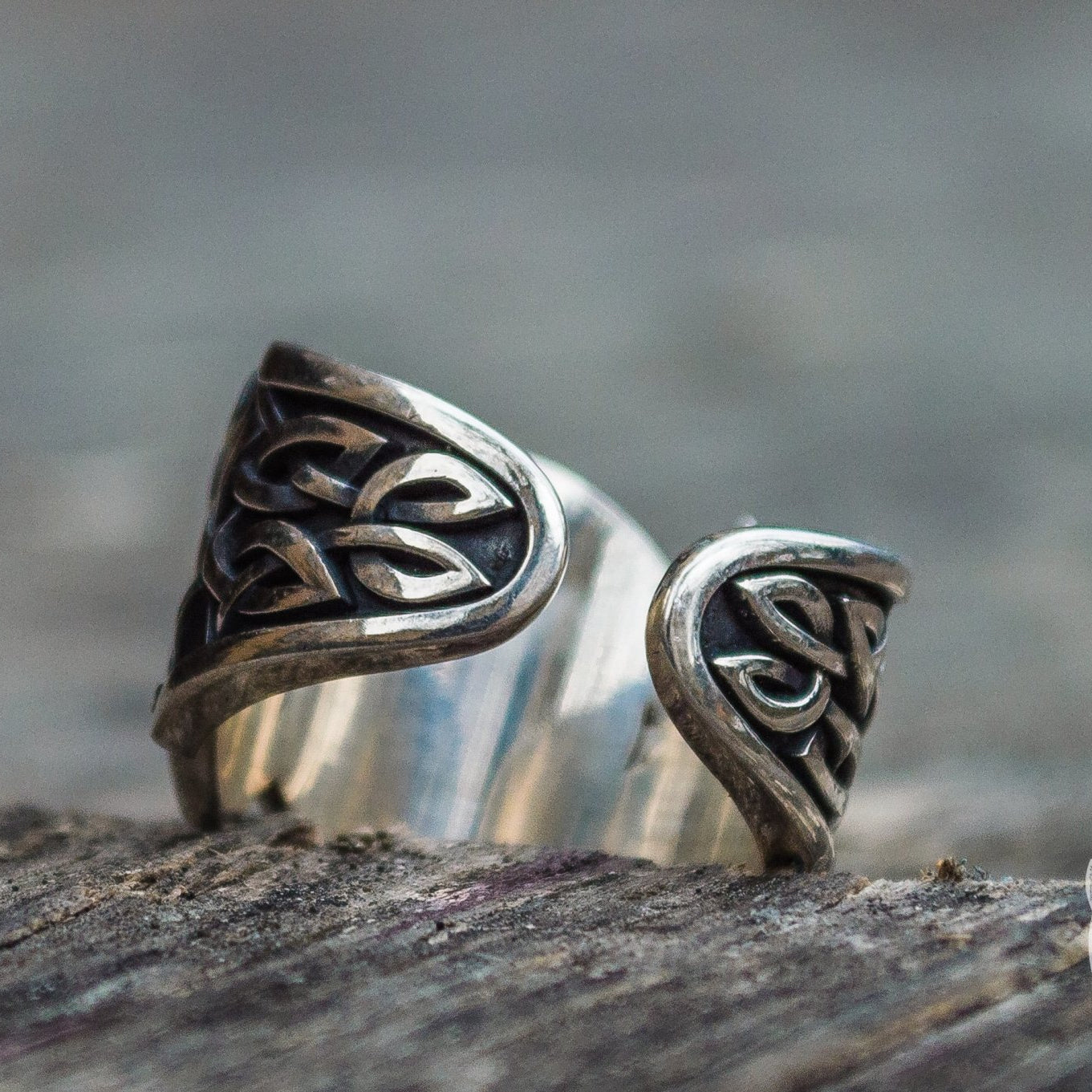 Norse Ornament Vegvisir Symbol Viking Ring - VikingsBrand