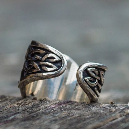 Norse Ornament Vegvisir Symbol Viking Ring - VikingsBrand