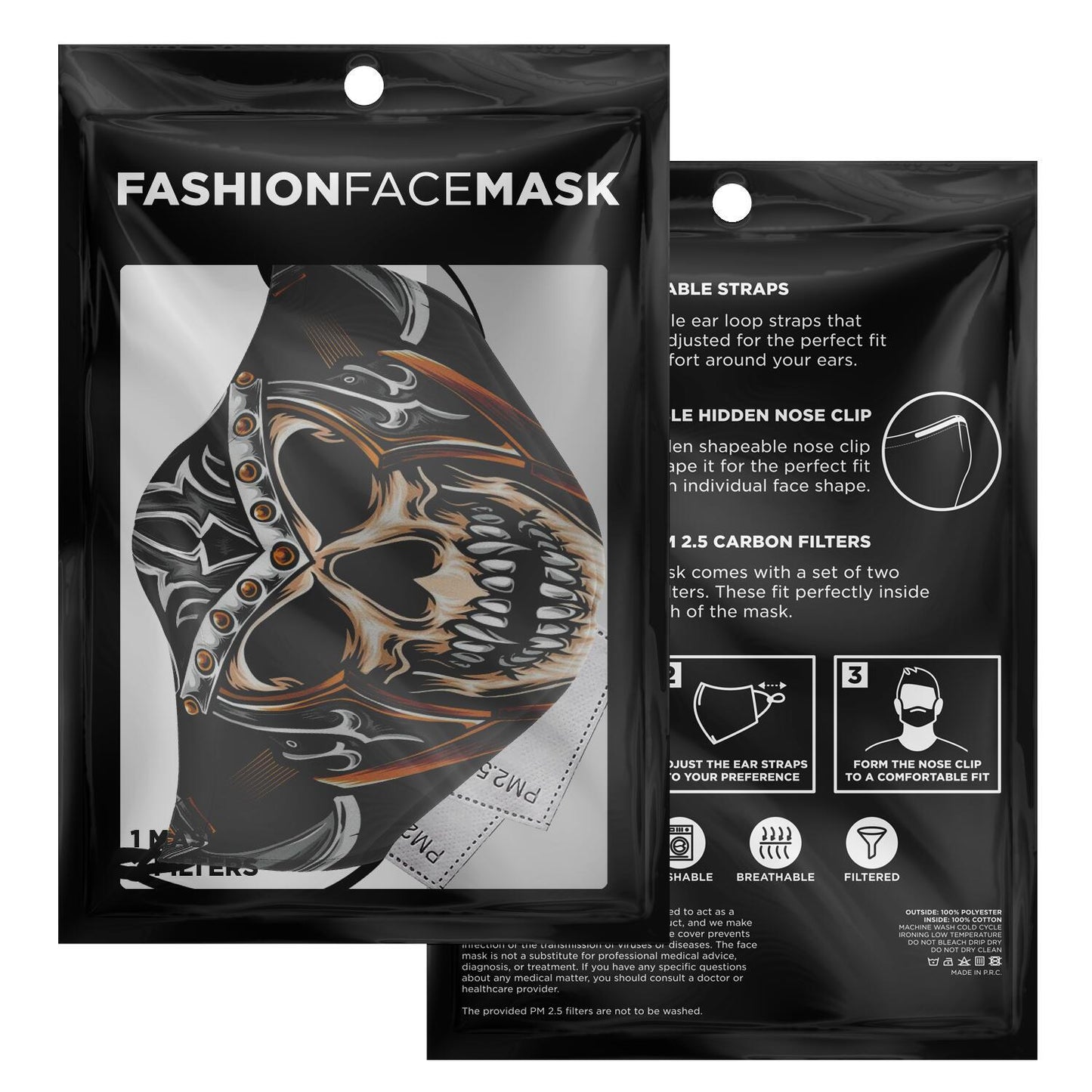 Norse Warrior Face Mask Cover