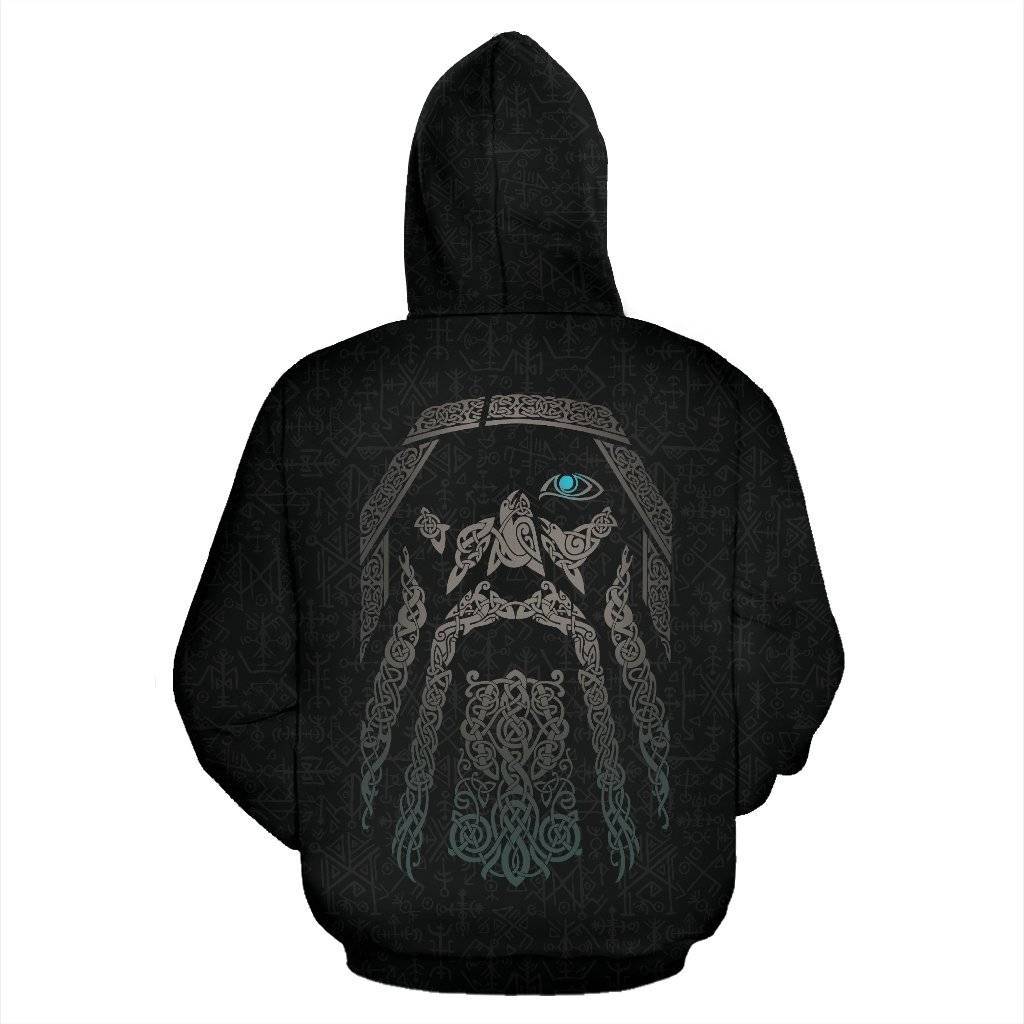 Odin All Over Hoodie - VikingsBrand