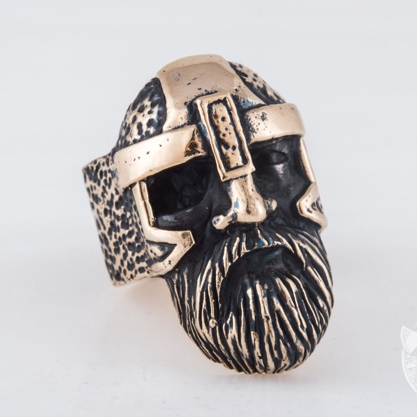 Odin Allfather Handcrafted Viking Bronze Ring
