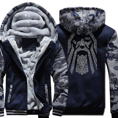 Odin Camouflage Hoodie | Free Worldwide Shipping - VikingsBrand