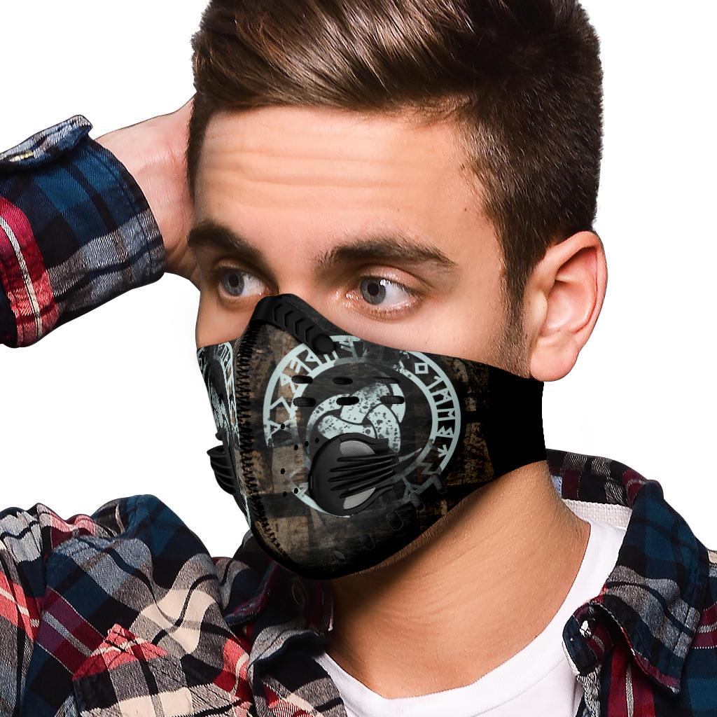 Odin Horns Premium Face Mask Cover