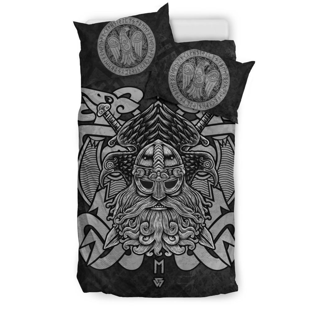 Odin with Ravens Premium Bedding Set - VikingsBrand