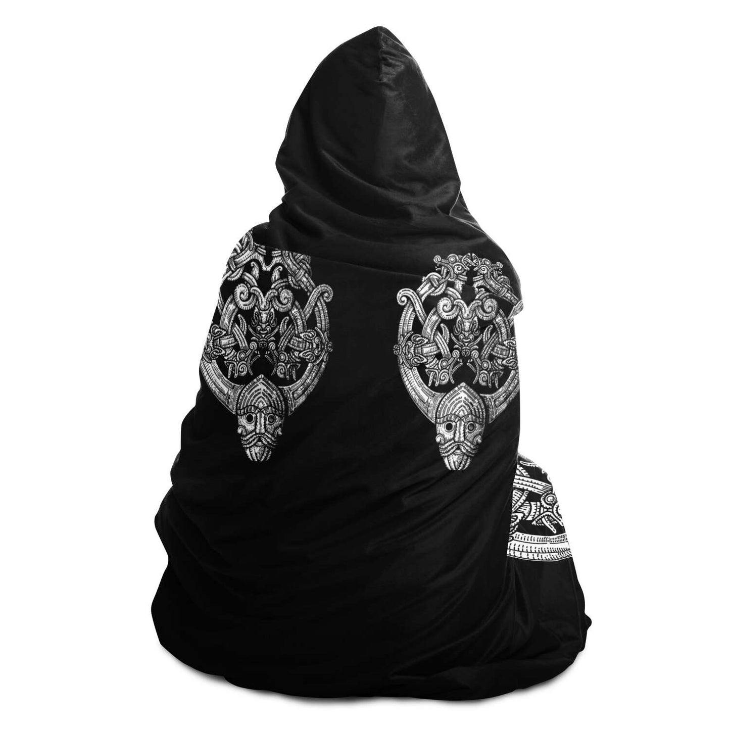 Odin's Wolfpack Unisex Hooded Blanket