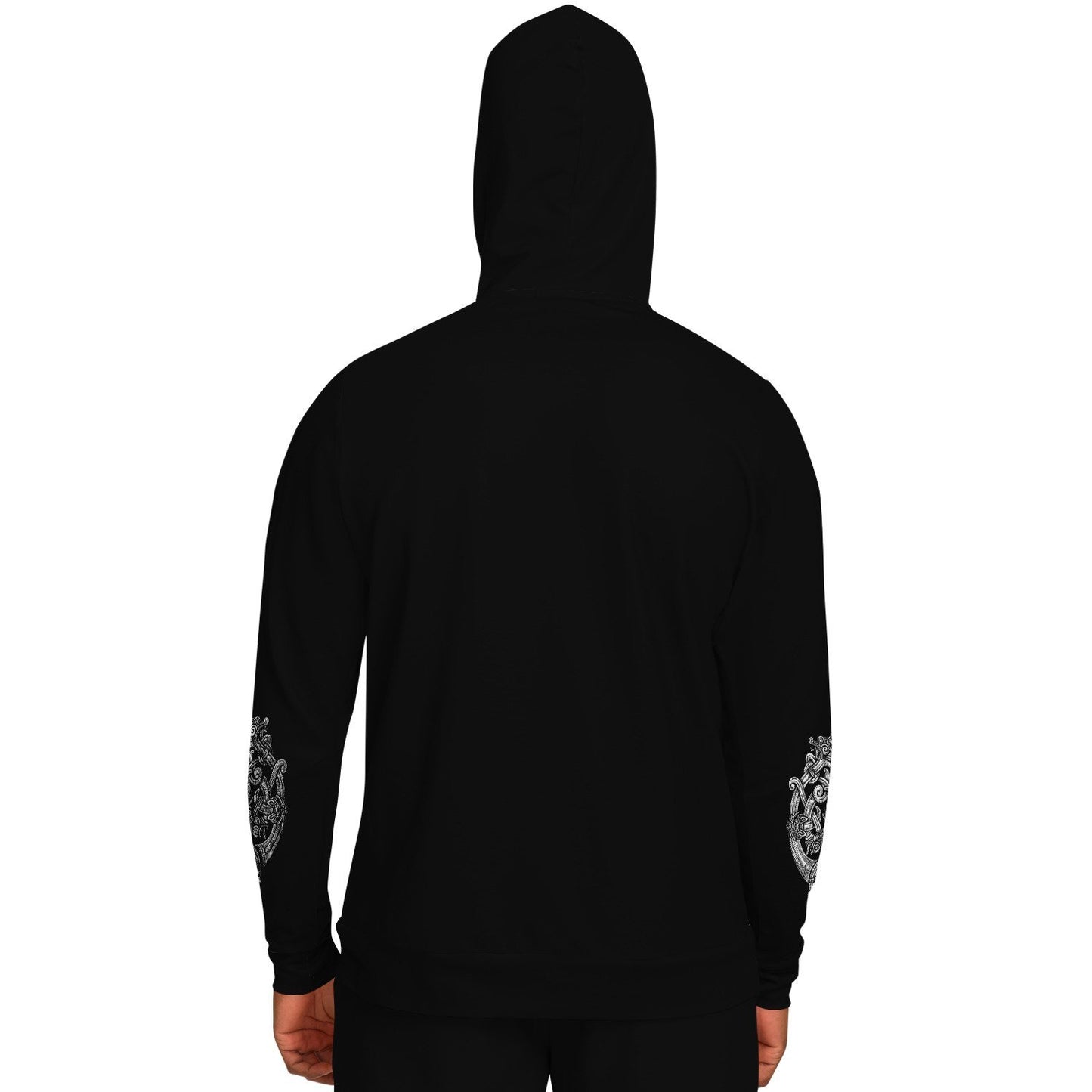 Odin's Wolfpack Unisex Viking Hoodie - Front Print