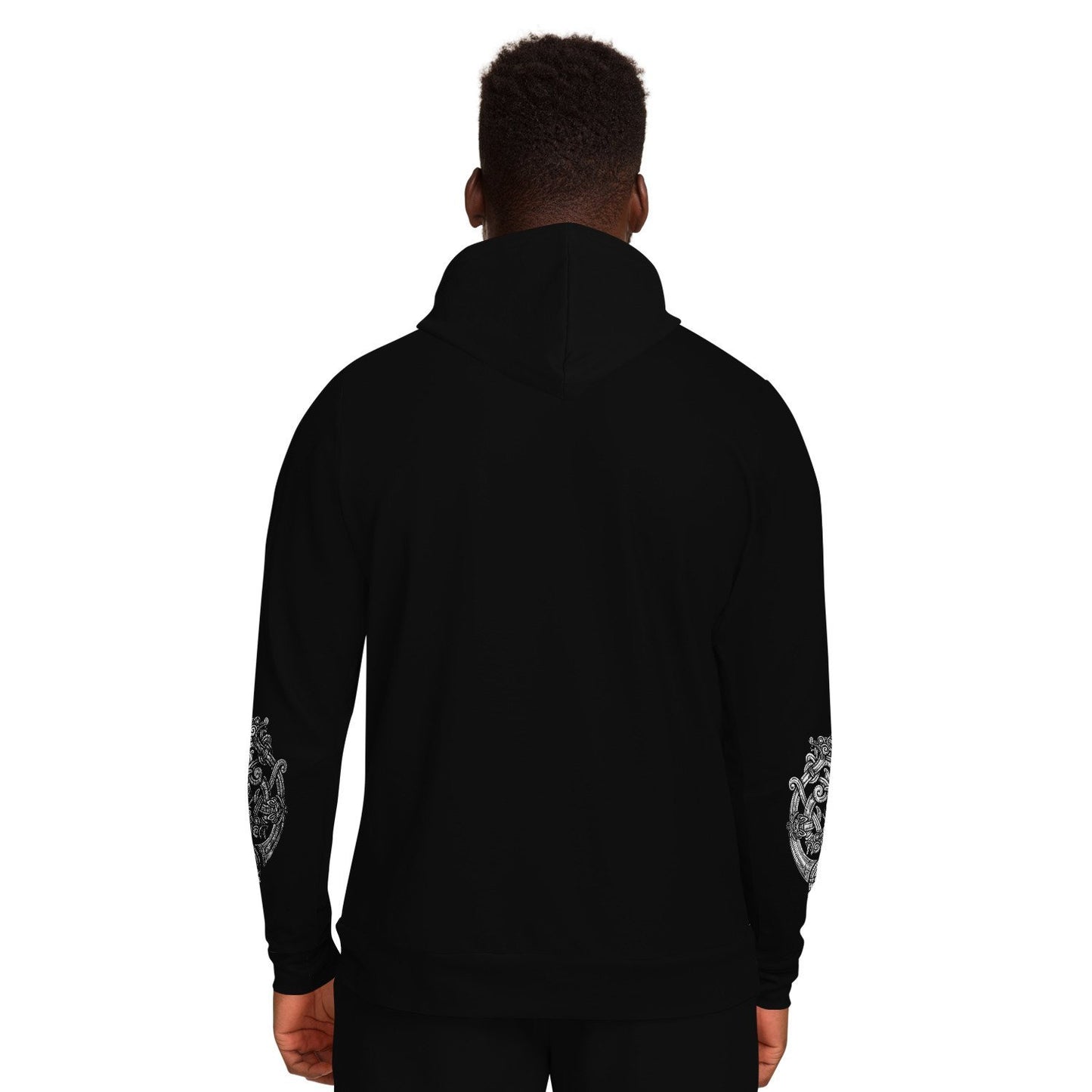 Odin's Wolfpack Unisex Viking Hoodie - Front Print