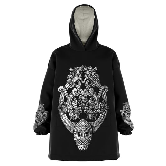 Odin's Wolfpack Unisex Viking Hygge Hoodie - Snug Hoodie