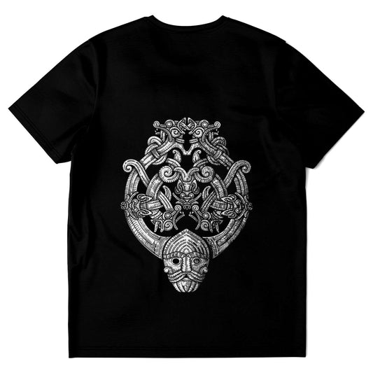 Odin's Wolfpack Unisex Viking Shirt - Back Print
