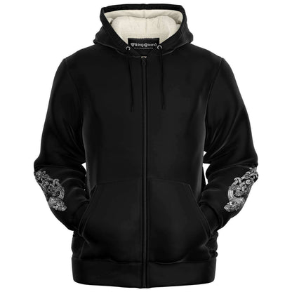 Odin's Wolfpack Unisex Viking Zip-Up Hoodie