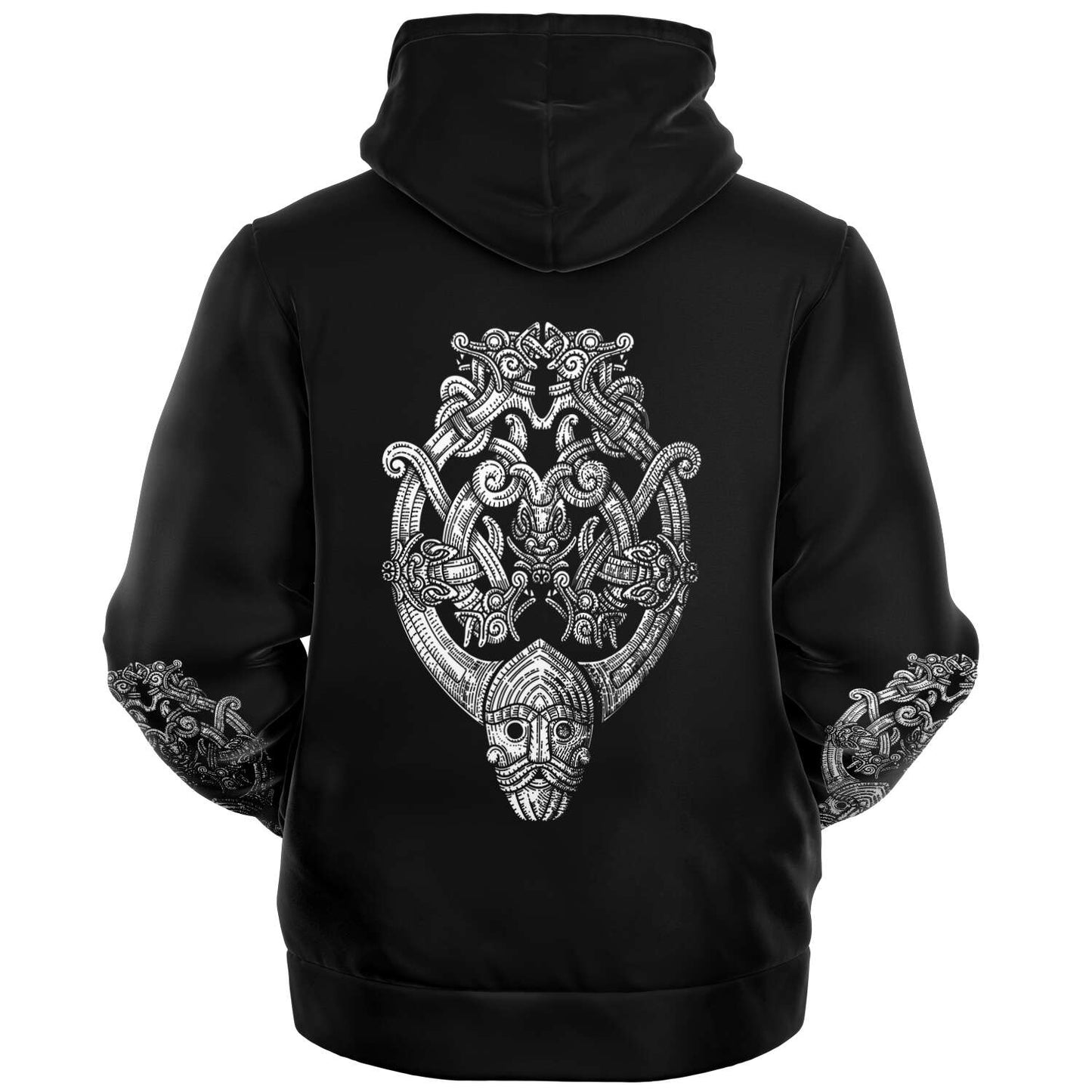 Odin's Wolfpack Unisex Viking Zip-Up Hoodie