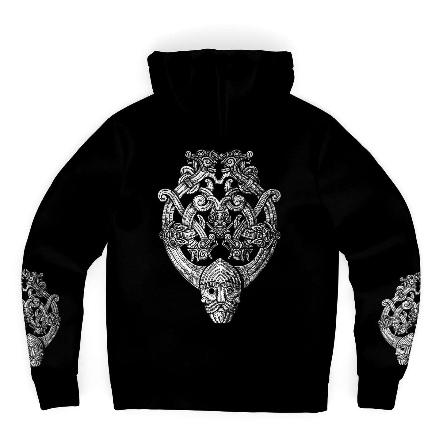 Odin's Wolfpack Unisex Viking Zip-Up Hoodie