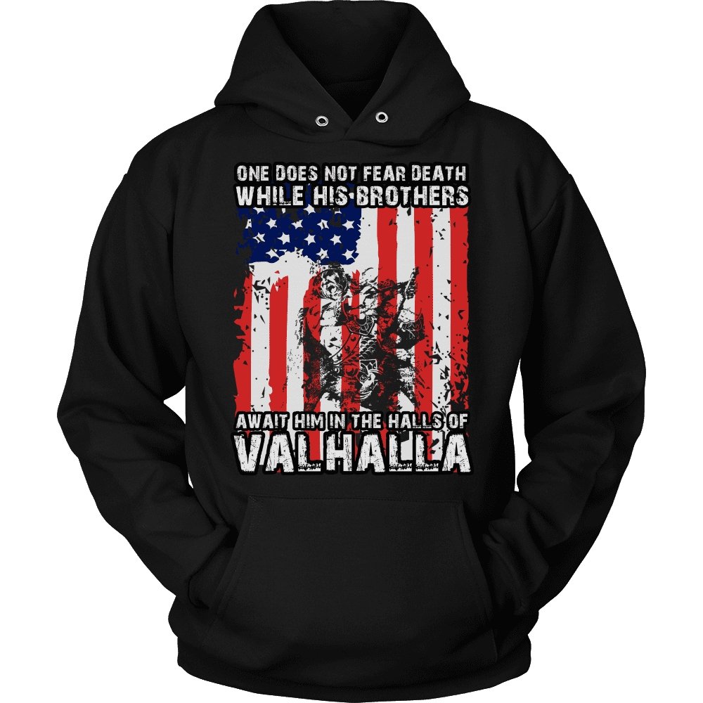 One Does Not Fear Death, Valhalla Awaits - VikingsBrand