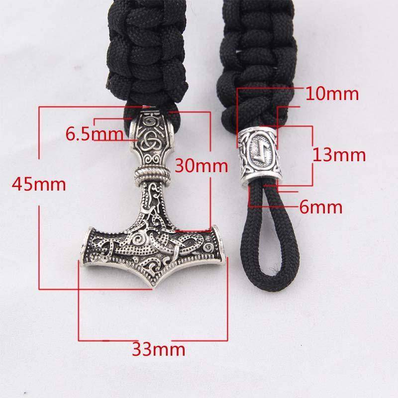 Paracord Thor's Hammer Bracelet - VikingsBrand