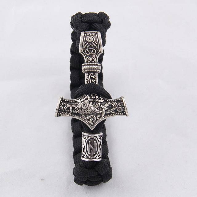 Paracord Thor's Hammer Bracelet - VikingsBrand