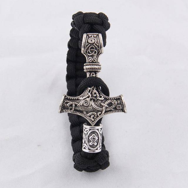 Paracord Thor's Hammer Bracelet - VikingsBrand