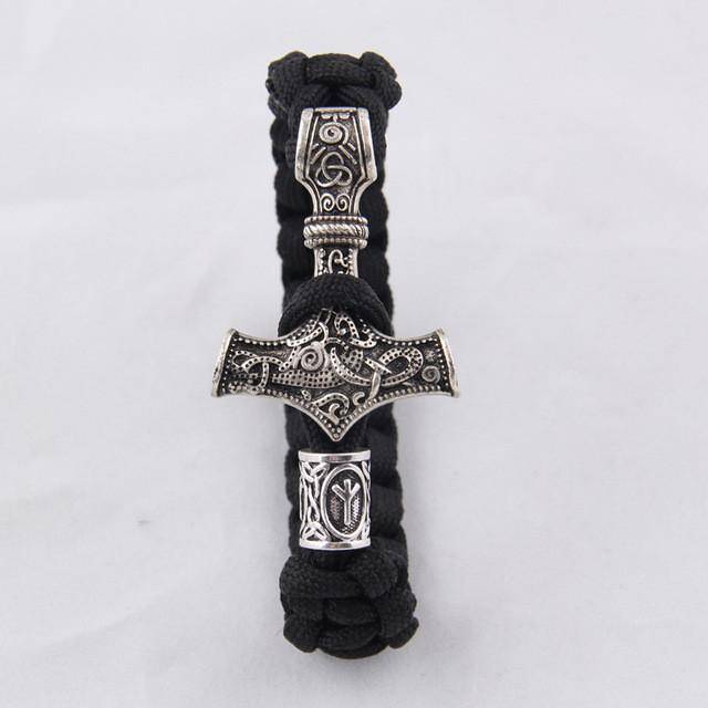 Paracord Thor's Hammer Bracelet - VikingsBrand