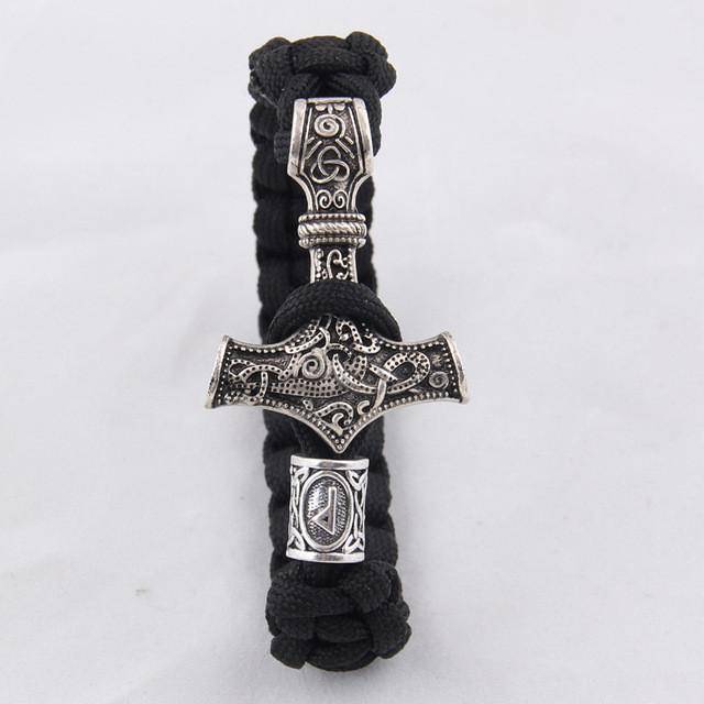 Paracord Thor's Hammer Bracelet - VikingsBrand