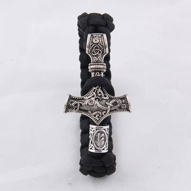 Paracord Thor's Hammer Bracelet - VikingsBrand
