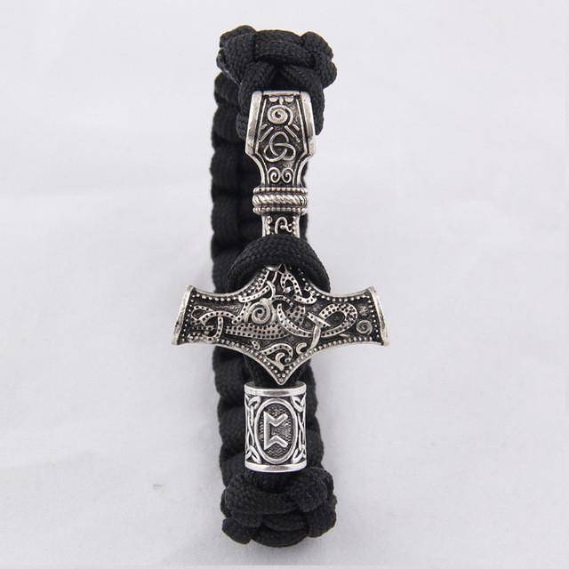 Paracord Thor's Hammer Bracelet - VikingsBrand
