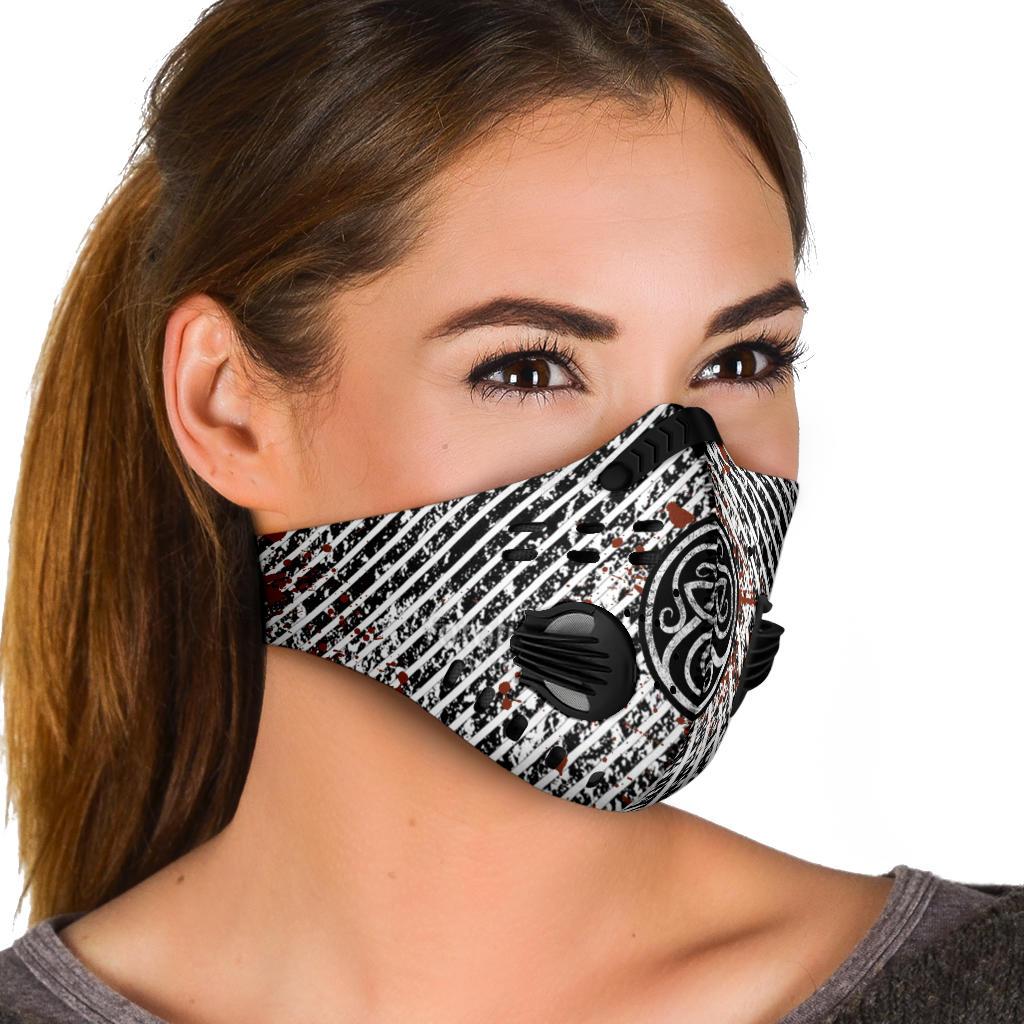 Premium Viking Face Mask Cover - Laced