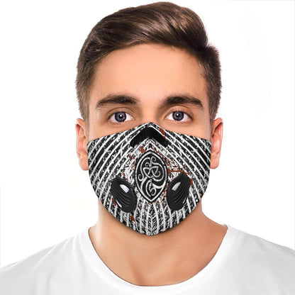 Premium Viking Face Mask Cover - Laced