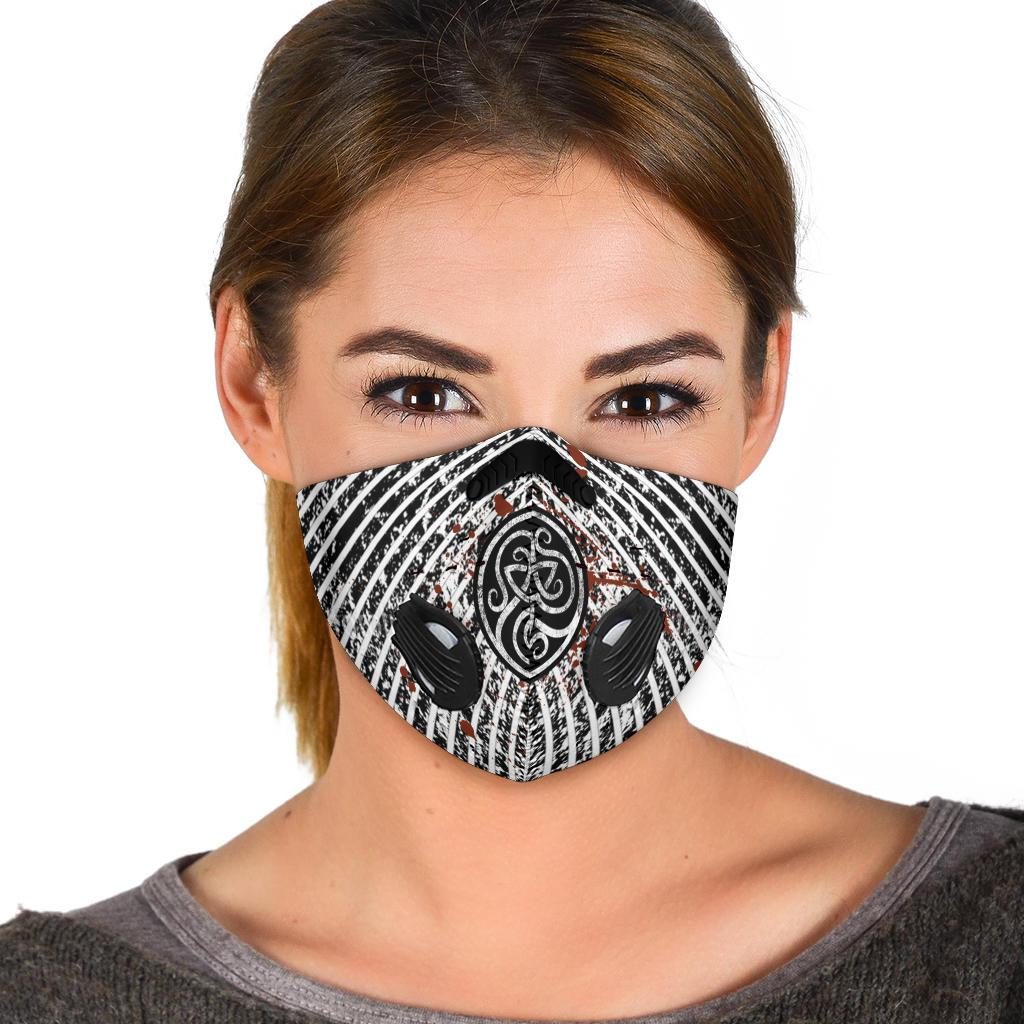 Premium Viking Face Mask Cover - Laced