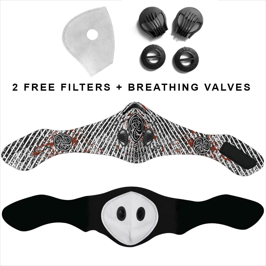 Premium Viking Face Mask Cover - Laced