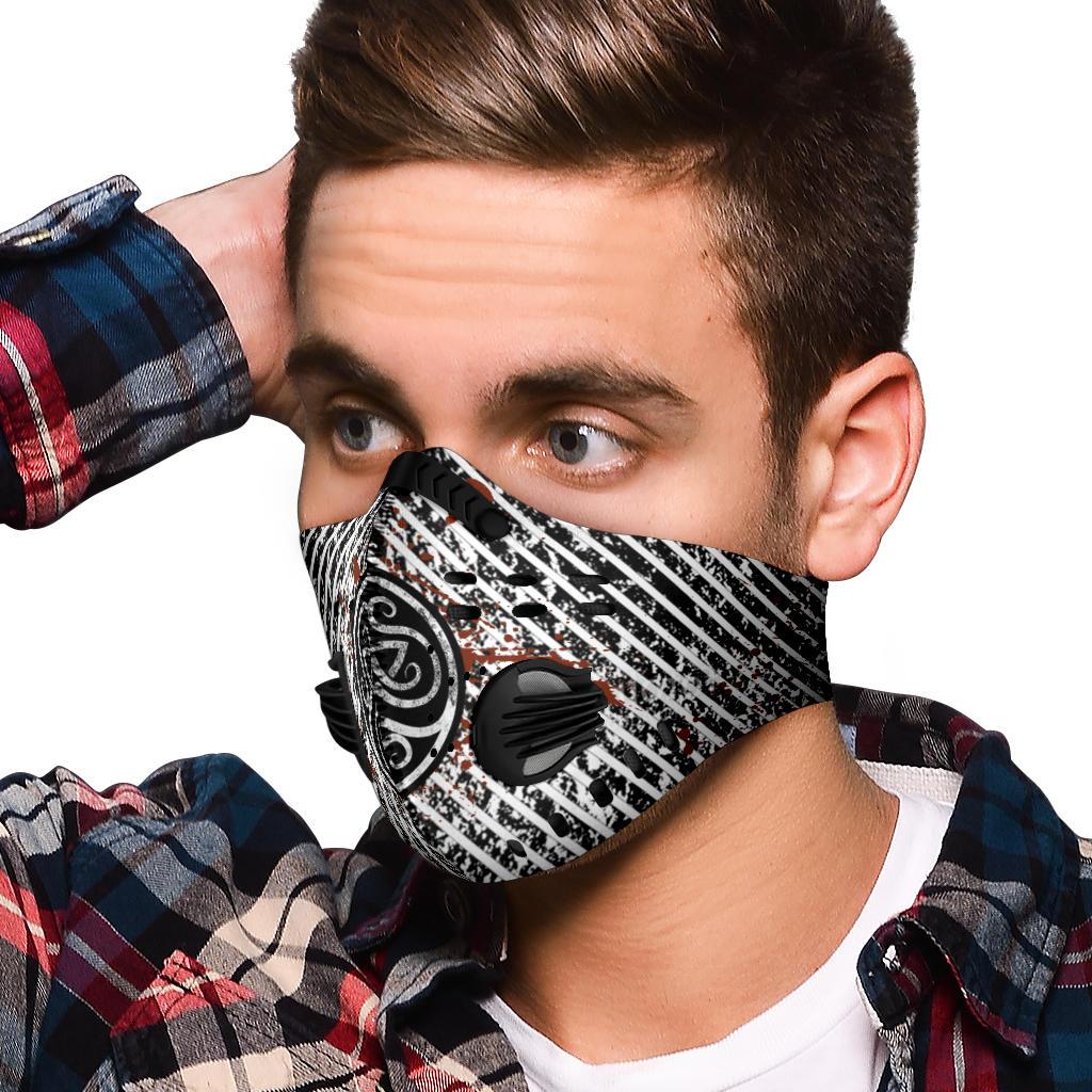 Premium Viking Face Mask Cover - Laced