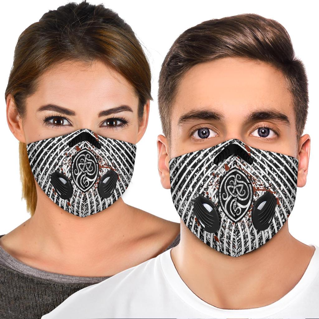 Premium Viking Face Mask Cover - Laced