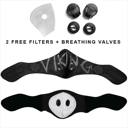 Premium Viking Face Mask Cover Stone
