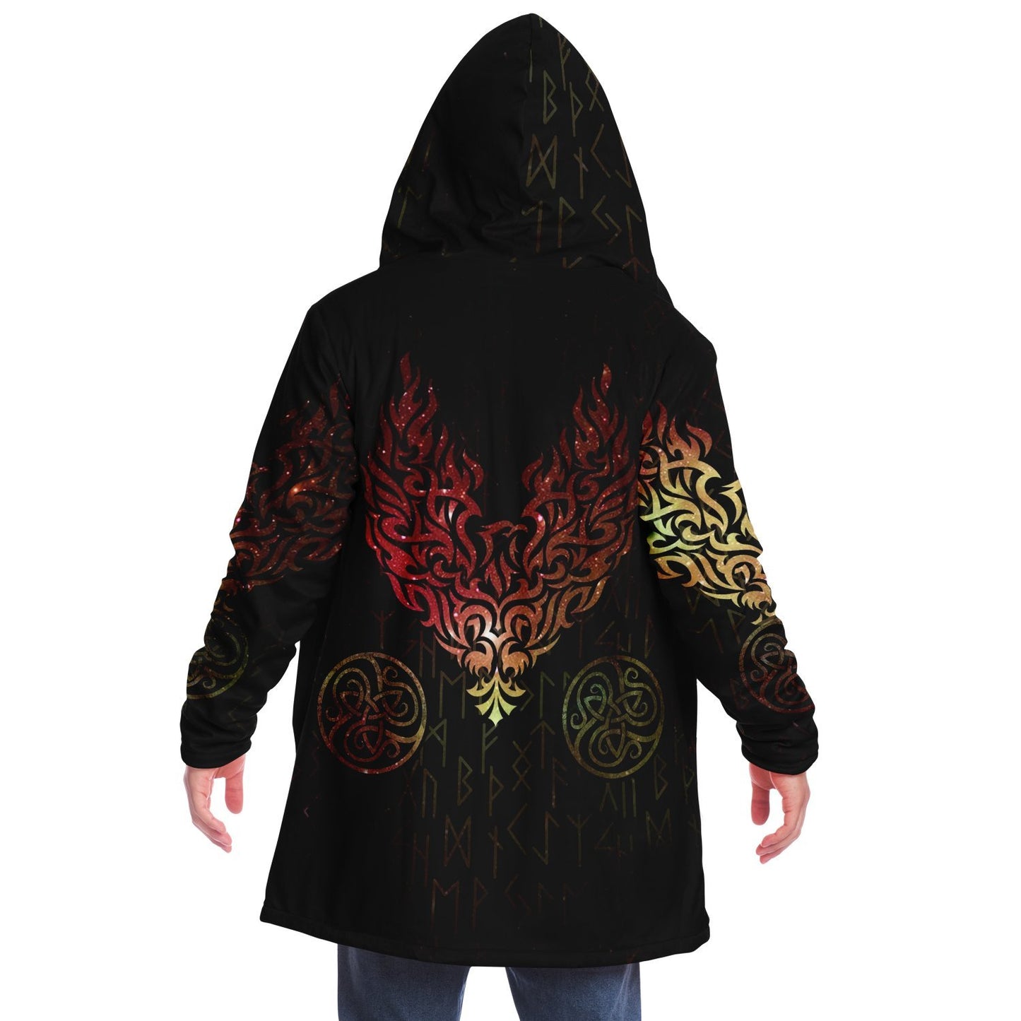 Premium Viking Fire Bird Cloak