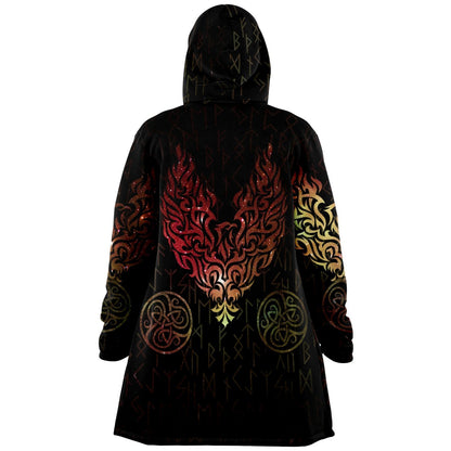Premium Viking Fire Bird Cloak