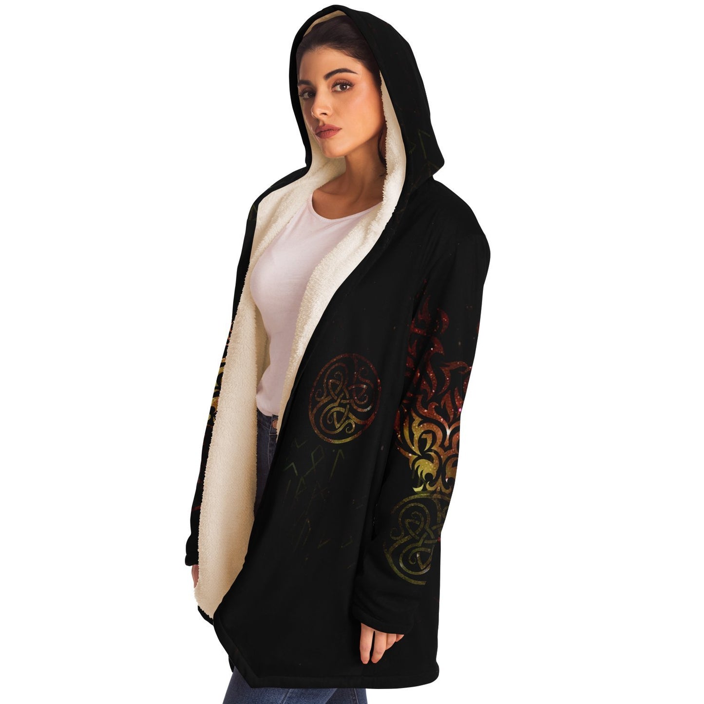 Premium Viking Fire Bird Cloak