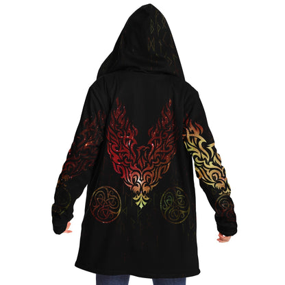 Premium Viking Fire Bird Cloak