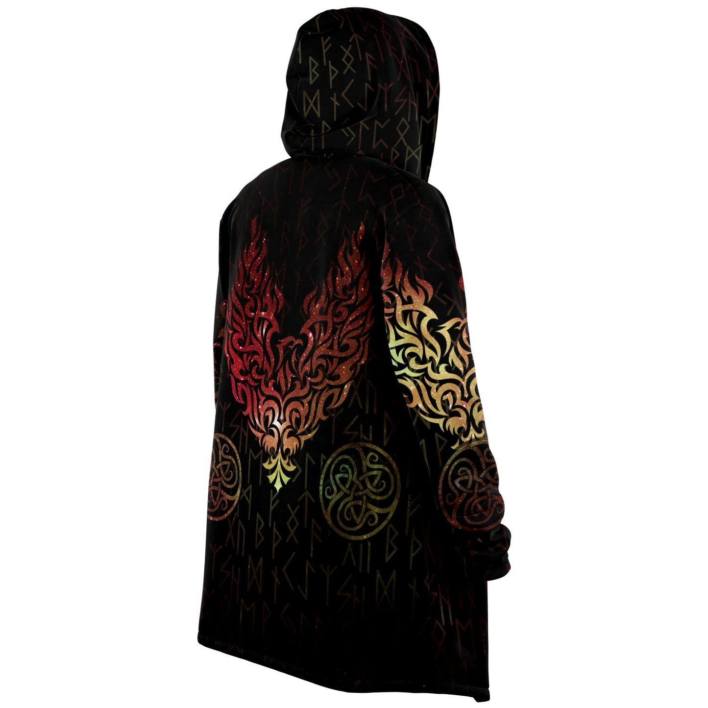 Premium Viking Fire Bird Cloak