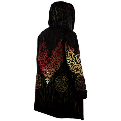 Premium Viking Fire Bird Cloak