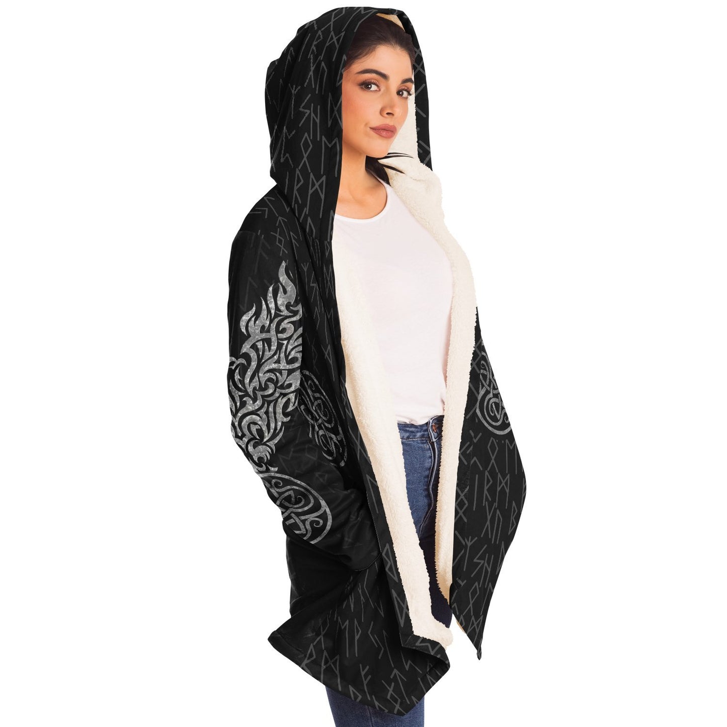Premium Viking Ice Bird Cloak