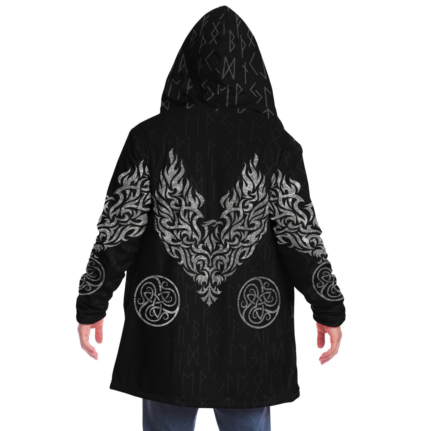 Premium Viking Ice Bird Cloak